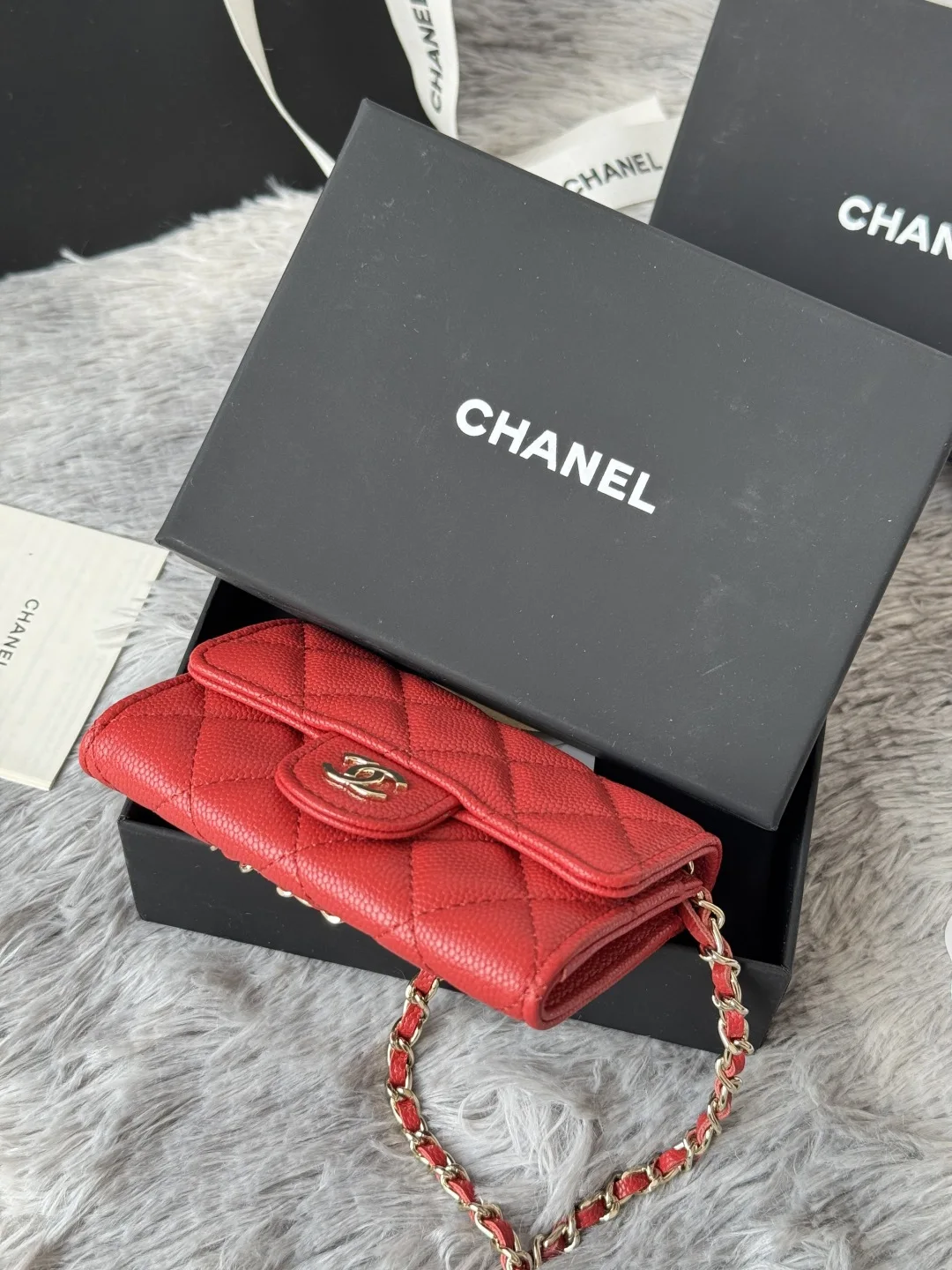 Chanel A81081 New Fanny Pack Crossbody Coin Purse - Detail view 4