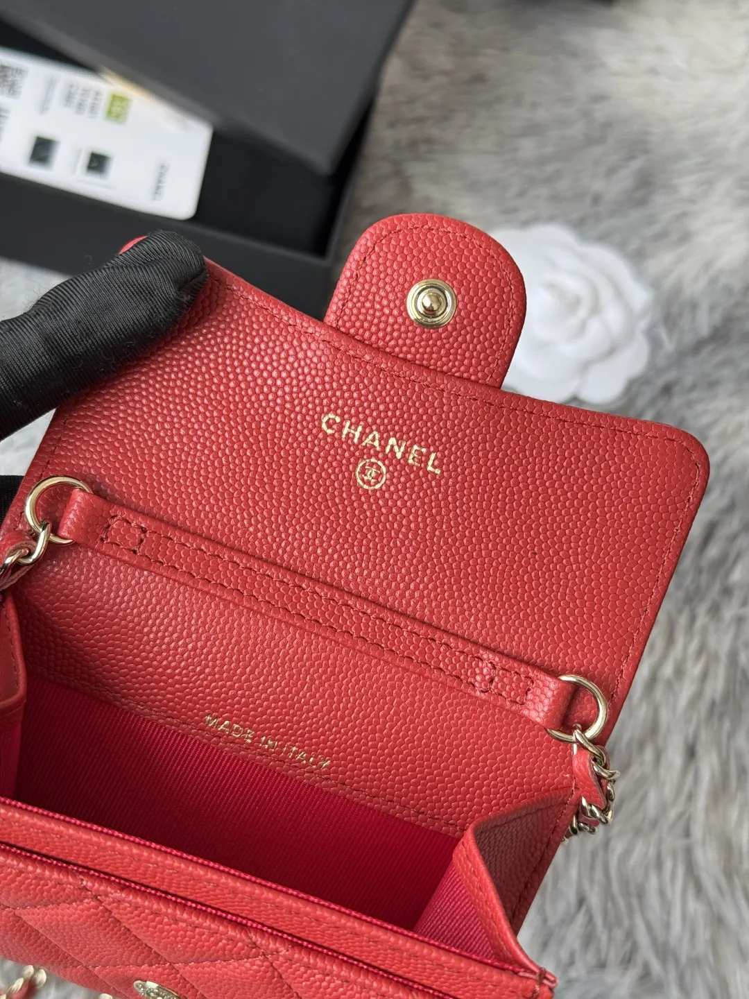 Chanel A81081 New Fanny Pack Crossbody Coin Purse - Detail view 8