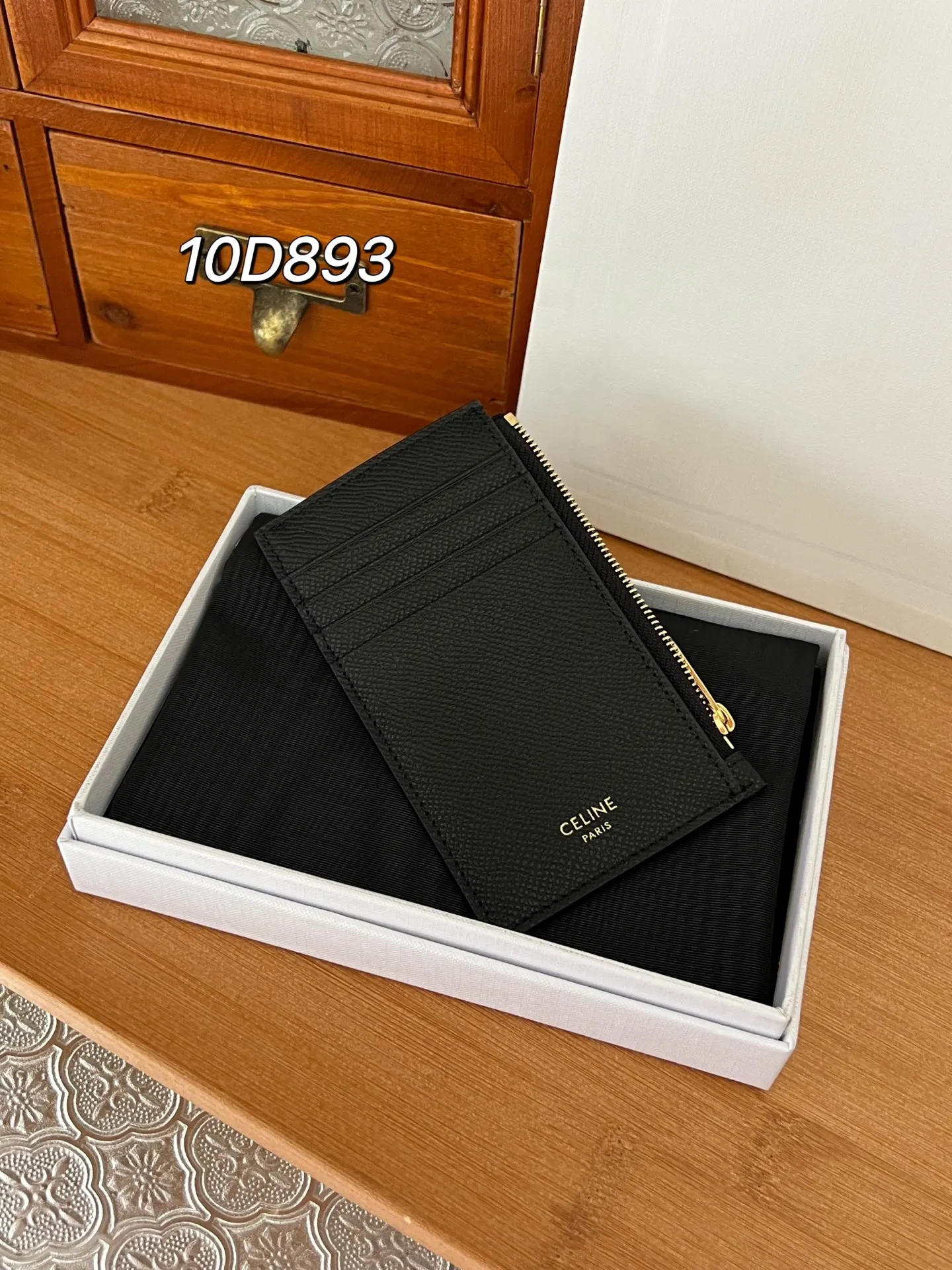 赛琳10D893 ESSENTIALS拉鏈短款卡包