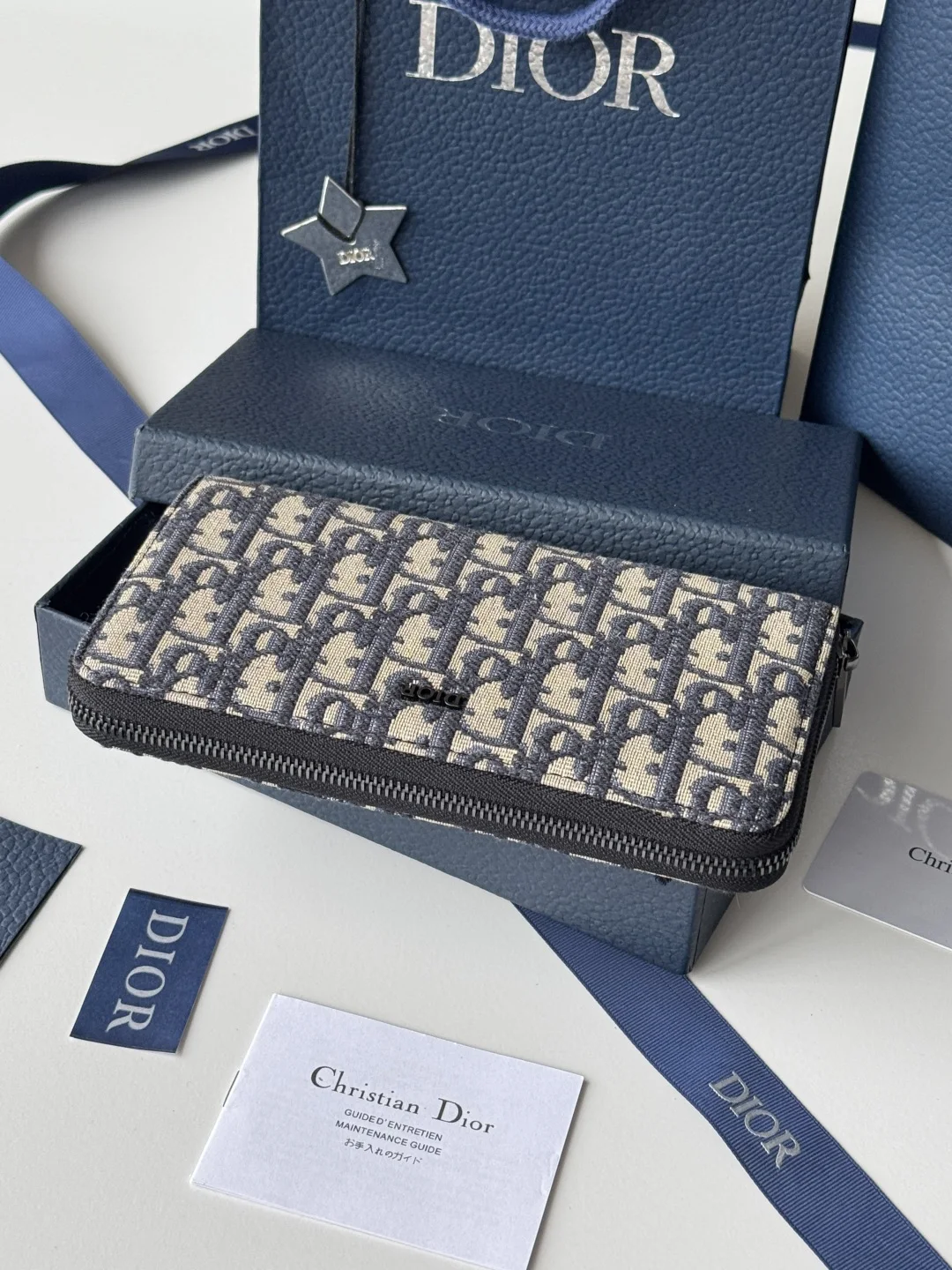 Dior 2ESBC252YSE-315 Long Zip Wallet - Detail view 4