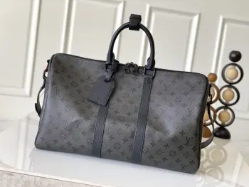 M28403黑灰色  Keepall Bandouliere 45 旅行袋