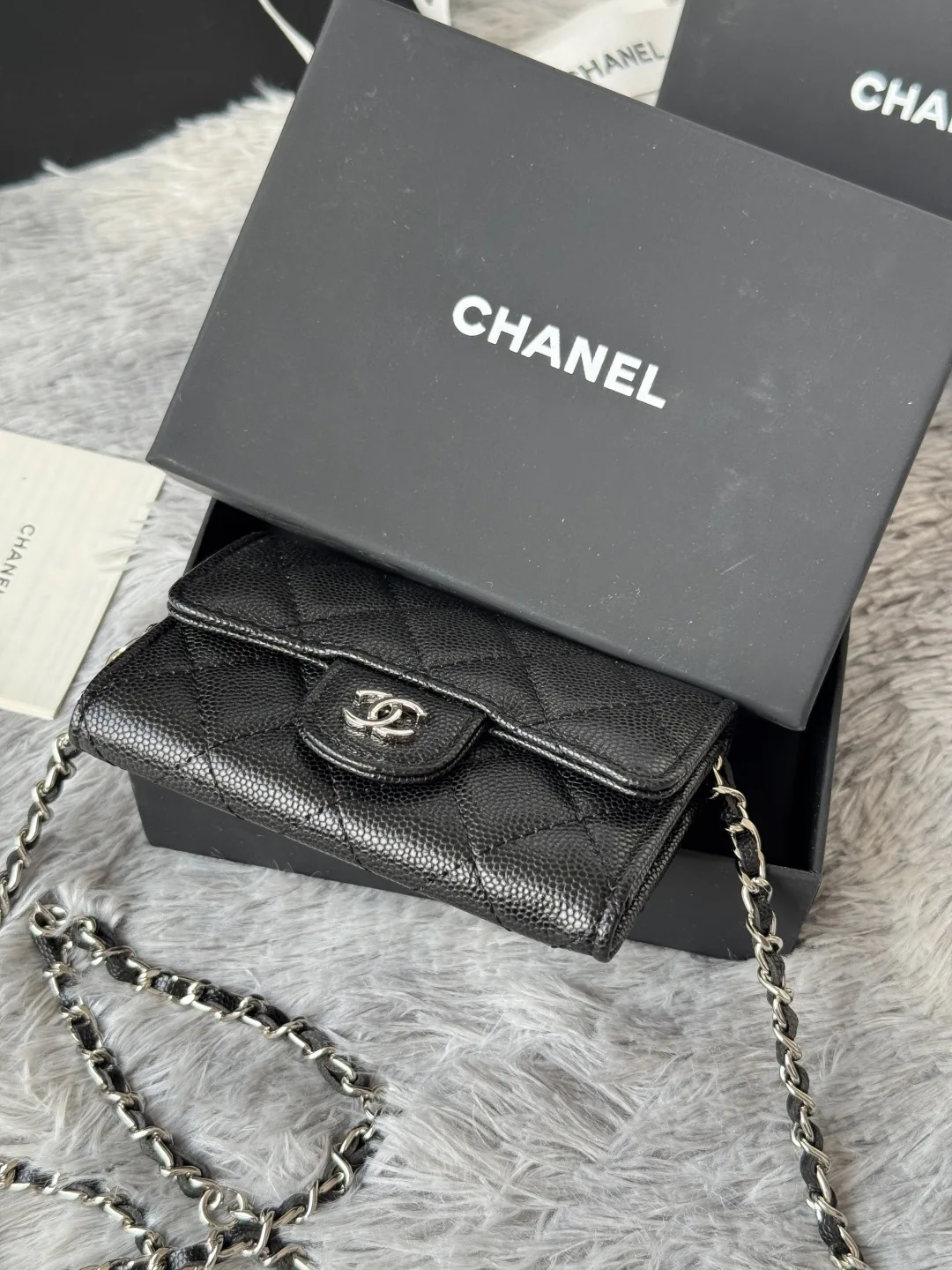 Chanel A81081 New Fanny Pack Crossbody Coin Purse - Detail view 4