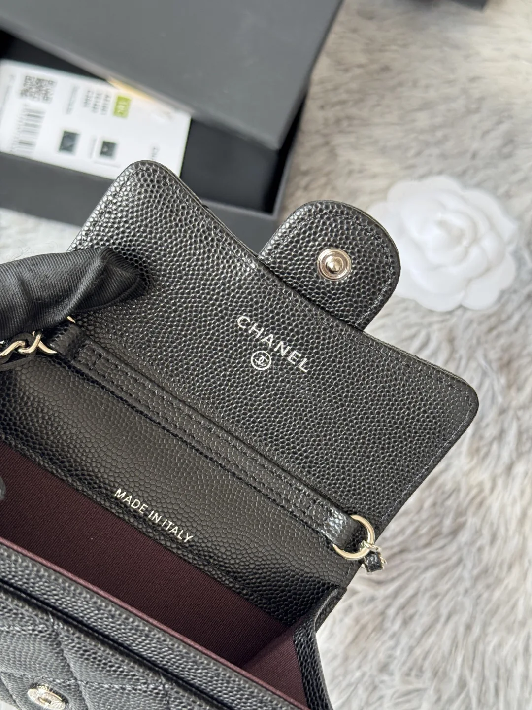 Chanel A81081 New Fanny Pack Crossbody Coin Purse - Detail view 8
