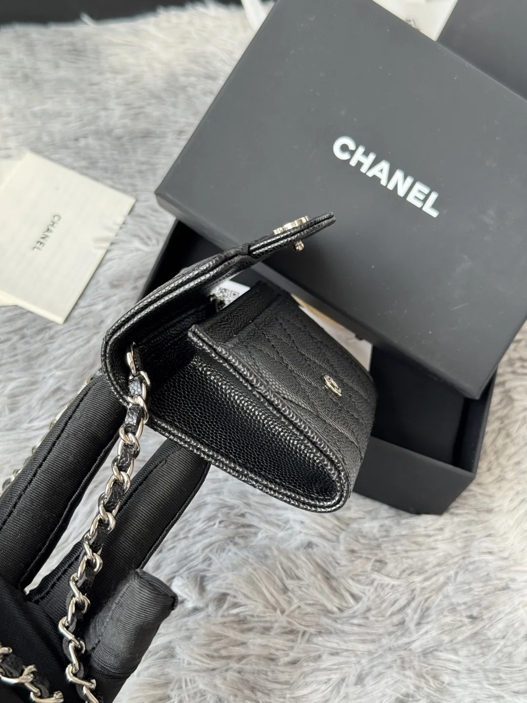 Chanel A81081 New Fanny Pack Crossbody Coin Purse - Detail view 9
