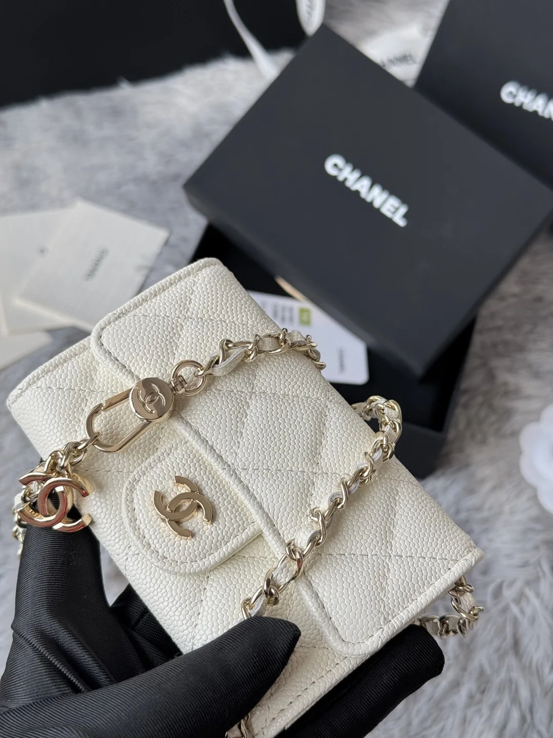 Chanel A81081 New Waist Bag Crossbody Coin Purse - Detail view 5