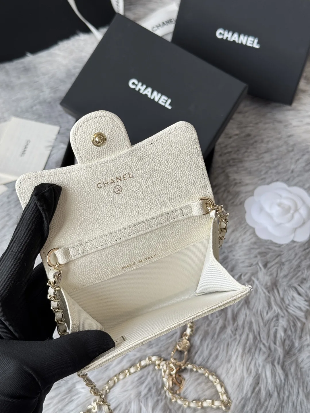 Chanel A81081 New Waist Bag Crossbody Coin Purse - Detail view 7