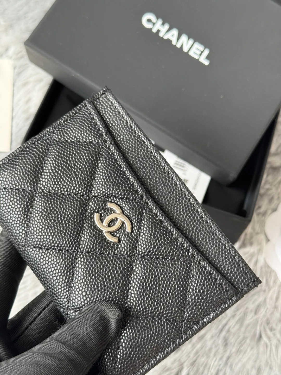 Chanel AP0213 CF Card Case, Chip-style Card Holder - Detail view 6