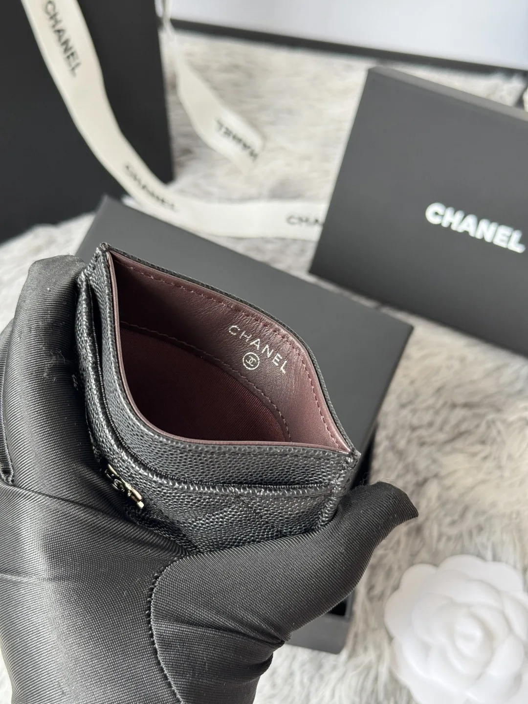 Chanel AP0213 CF Card Case, Chip-style Card Holder - Detail view 8