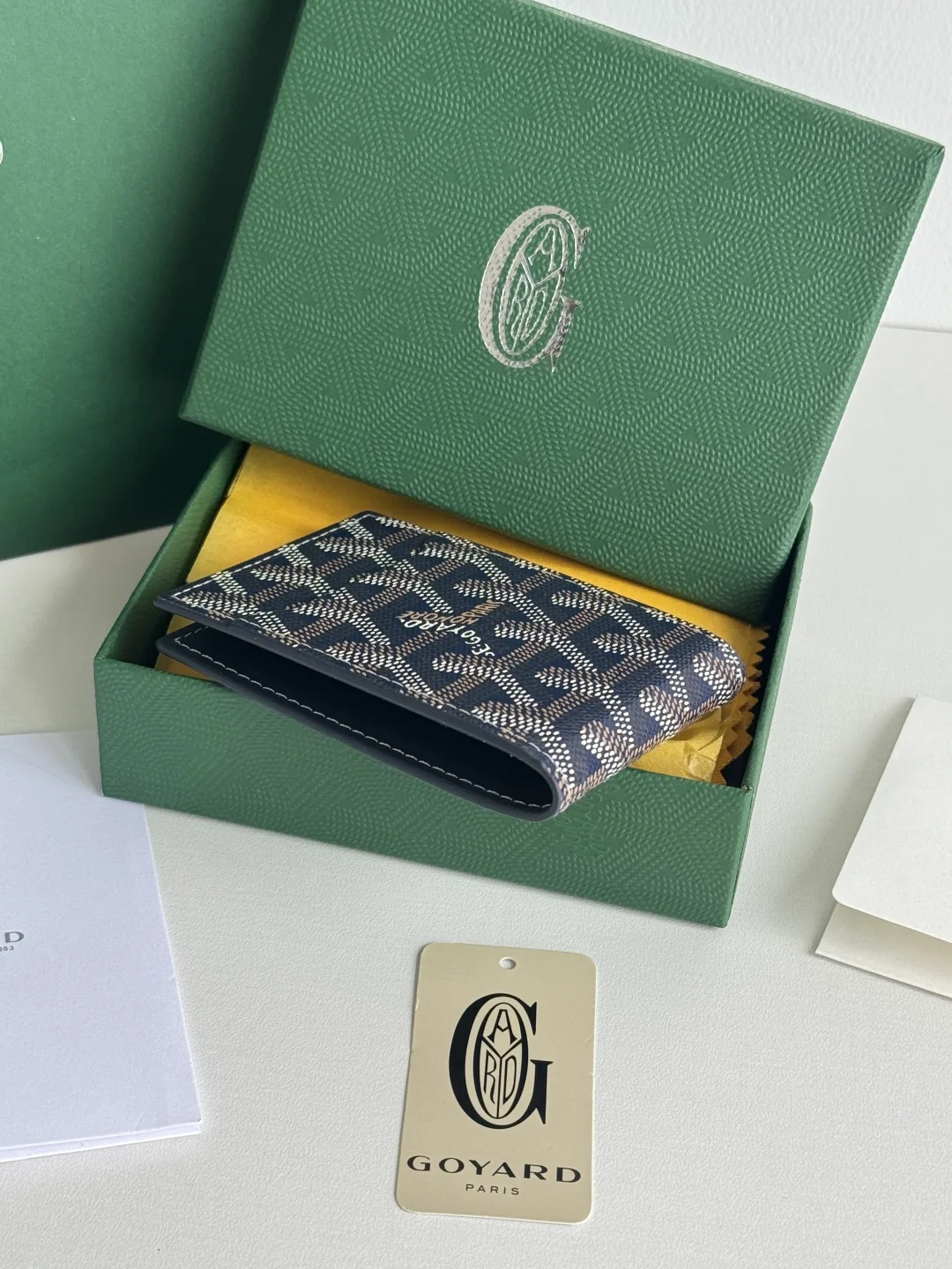 Goyard 3311 Insert Victoire Check Card Holder Card Case - Detail view 4