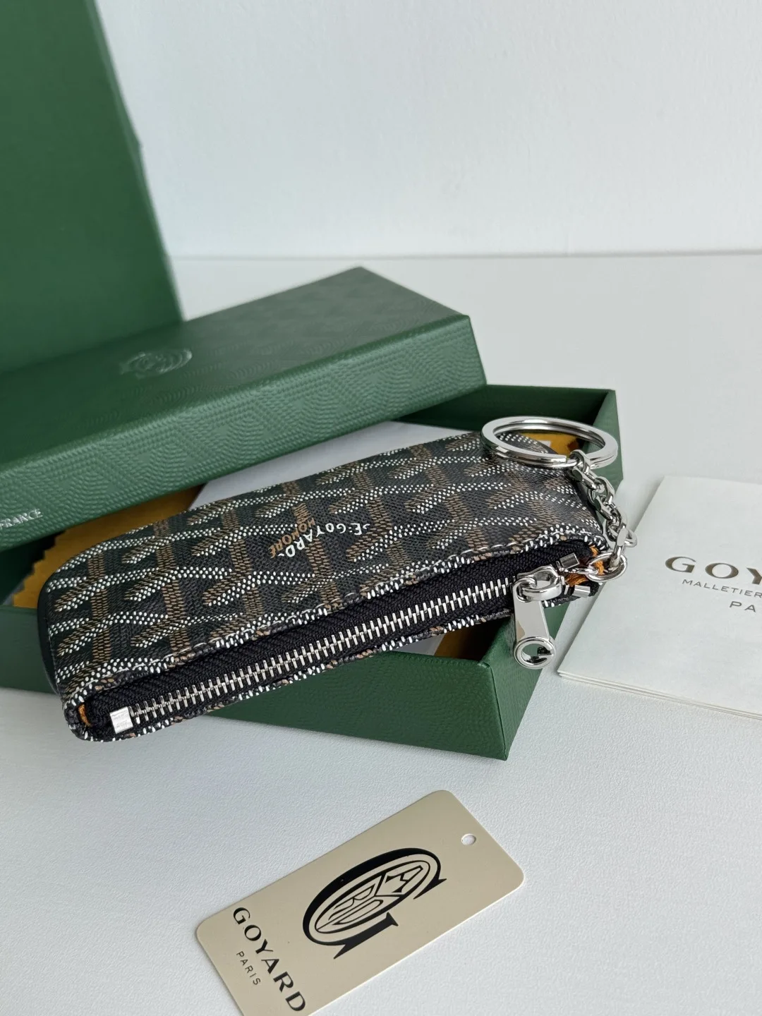 Goyard 3306 Mini Senate Nano Key Bag Coin Purse - Detail view 4