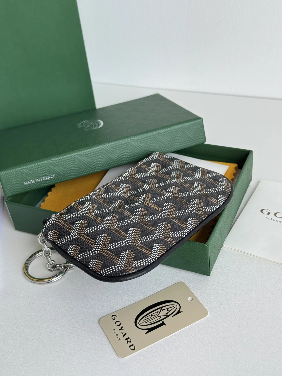 Goyard 3306 Mini Senate Nano Key Bag Coin Purse - Detail view 5