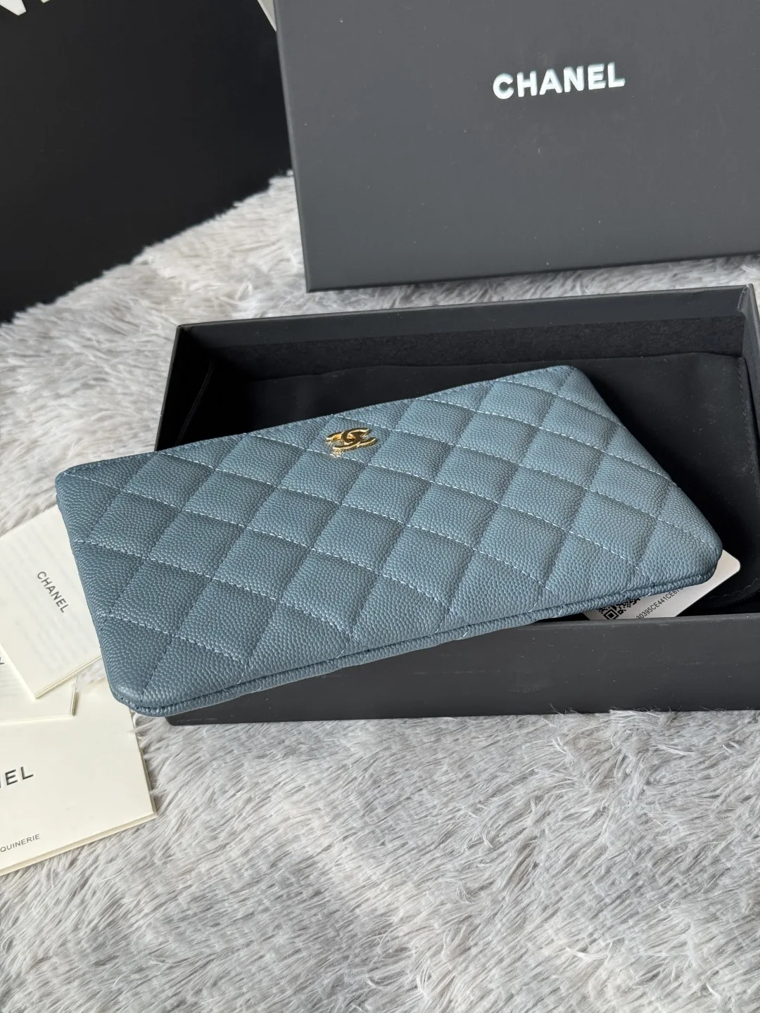 Chanel AP1071 New Ball Grain Diamond Pattern Coin Purse Clutch - Detail view 5