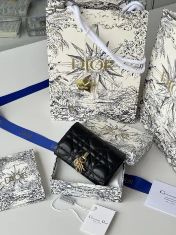 S0966ONMJ_M413 My Dior Glycine Wallet