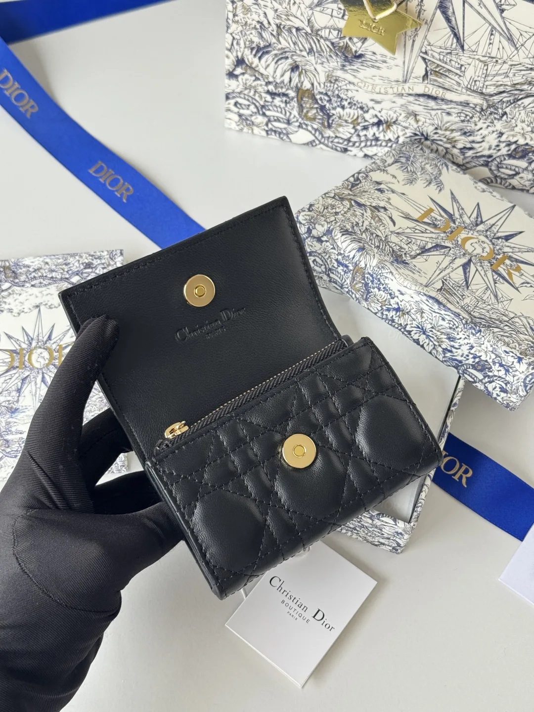 Dior S0966ONMJ_M413 My Dior Glycine Wallet - Detail view 7