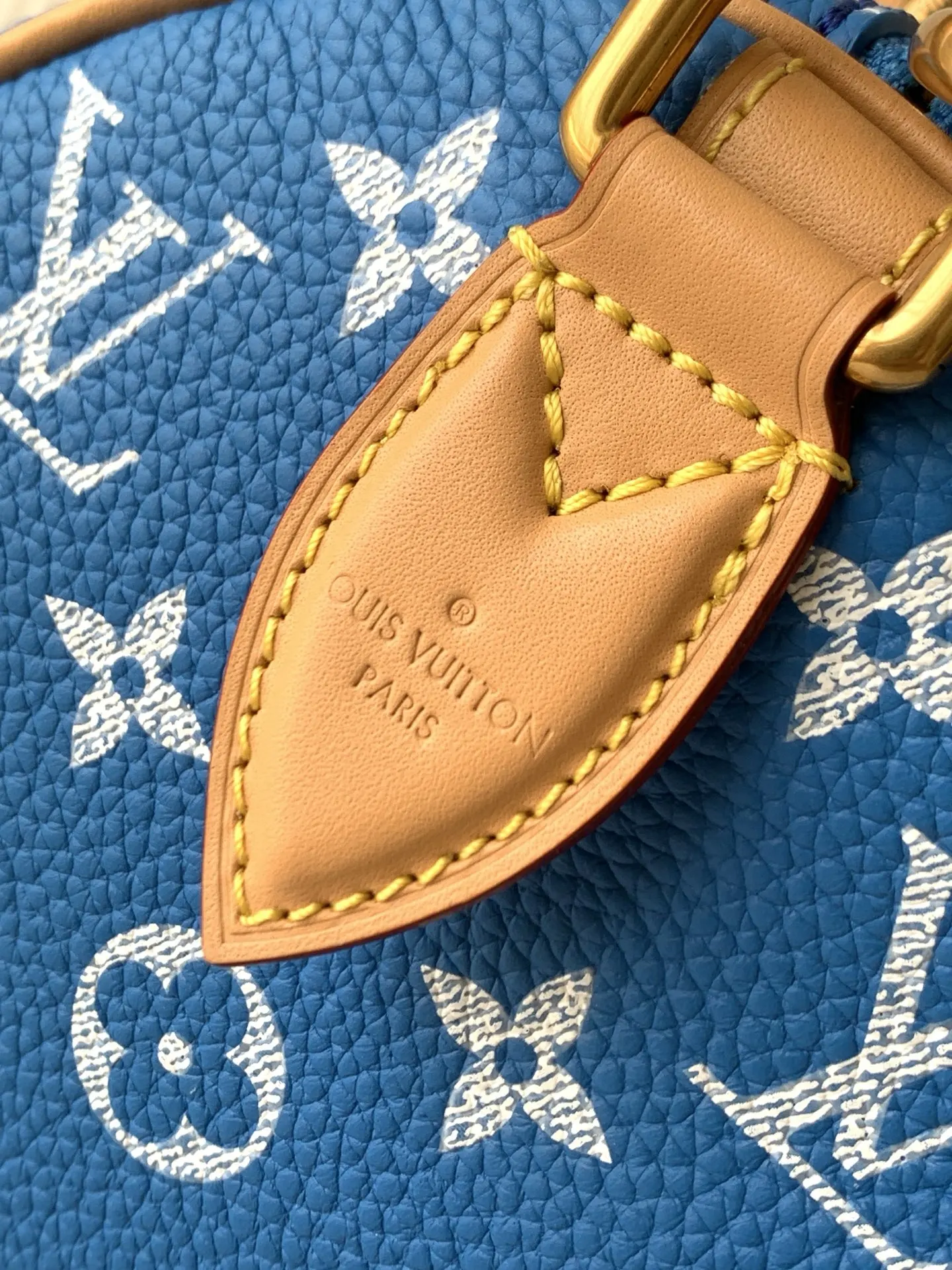 Louis Vuitton M24424 Blue Speedy P9 Bandouliere 25 Bag - Detail view 7