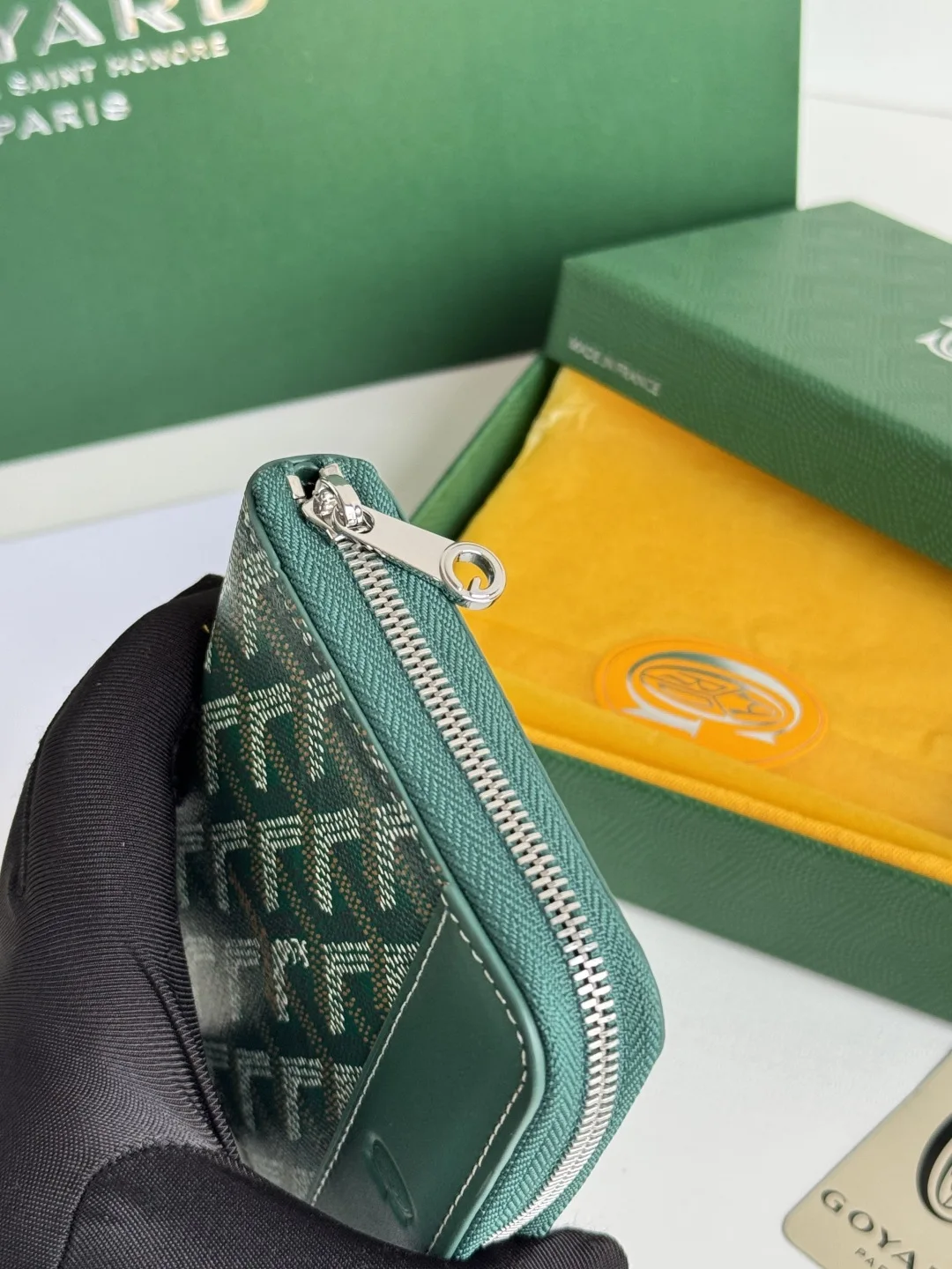 Goyard 3305 MATIGNON MINI Zipper Coin Purse - Detail view 6