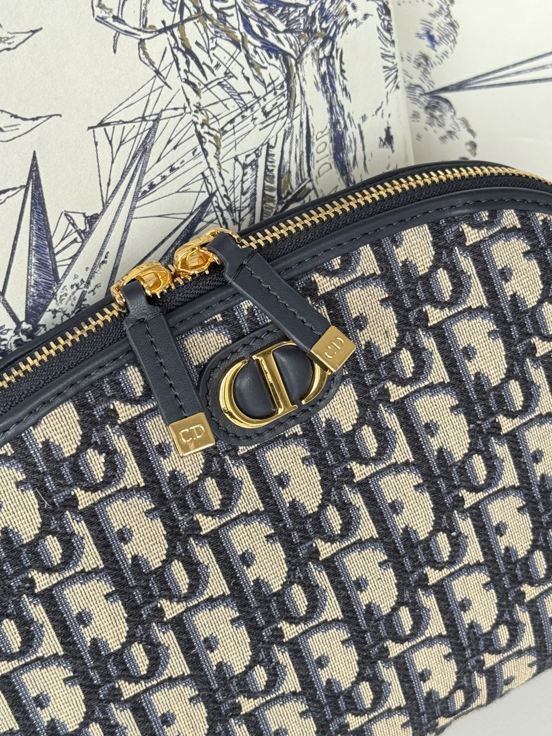 Dior S2123 ctzq_m928 makeup bag clutch - Detail view 7