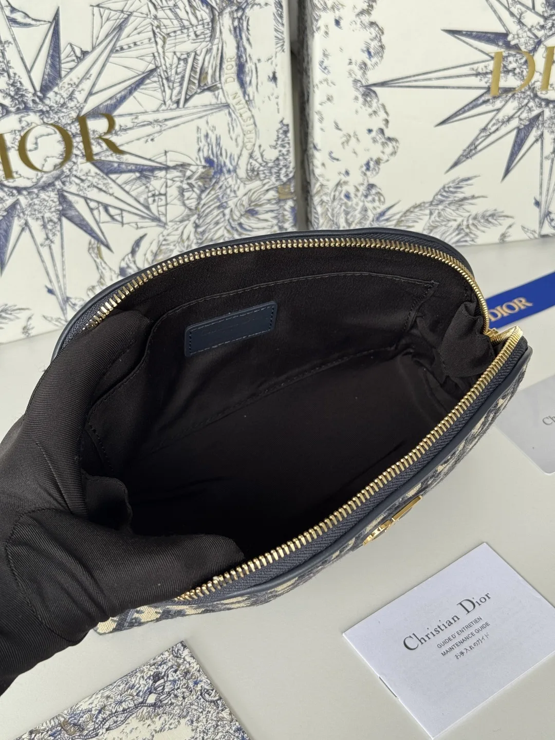 Dior S2123 ctzq_m928 makeup bag clutch - Detail view 8