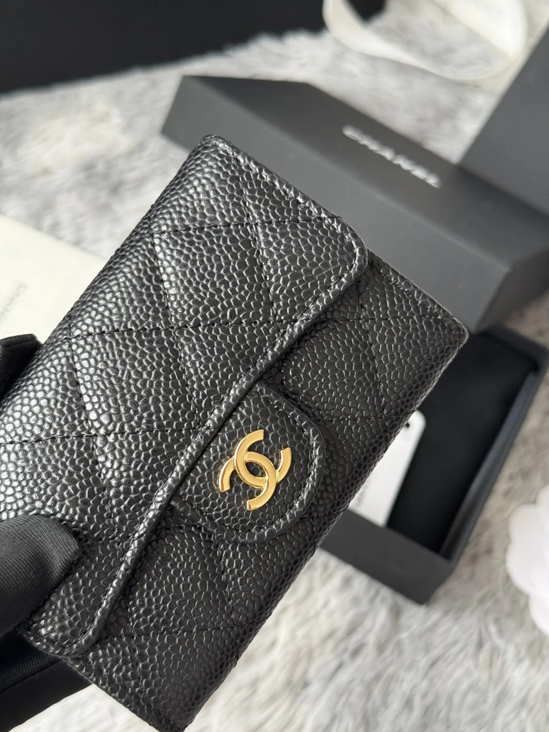 Chanel AP0214 Ball, Caviar, Large Ball Grain, CF Card Holder - Detail view 6