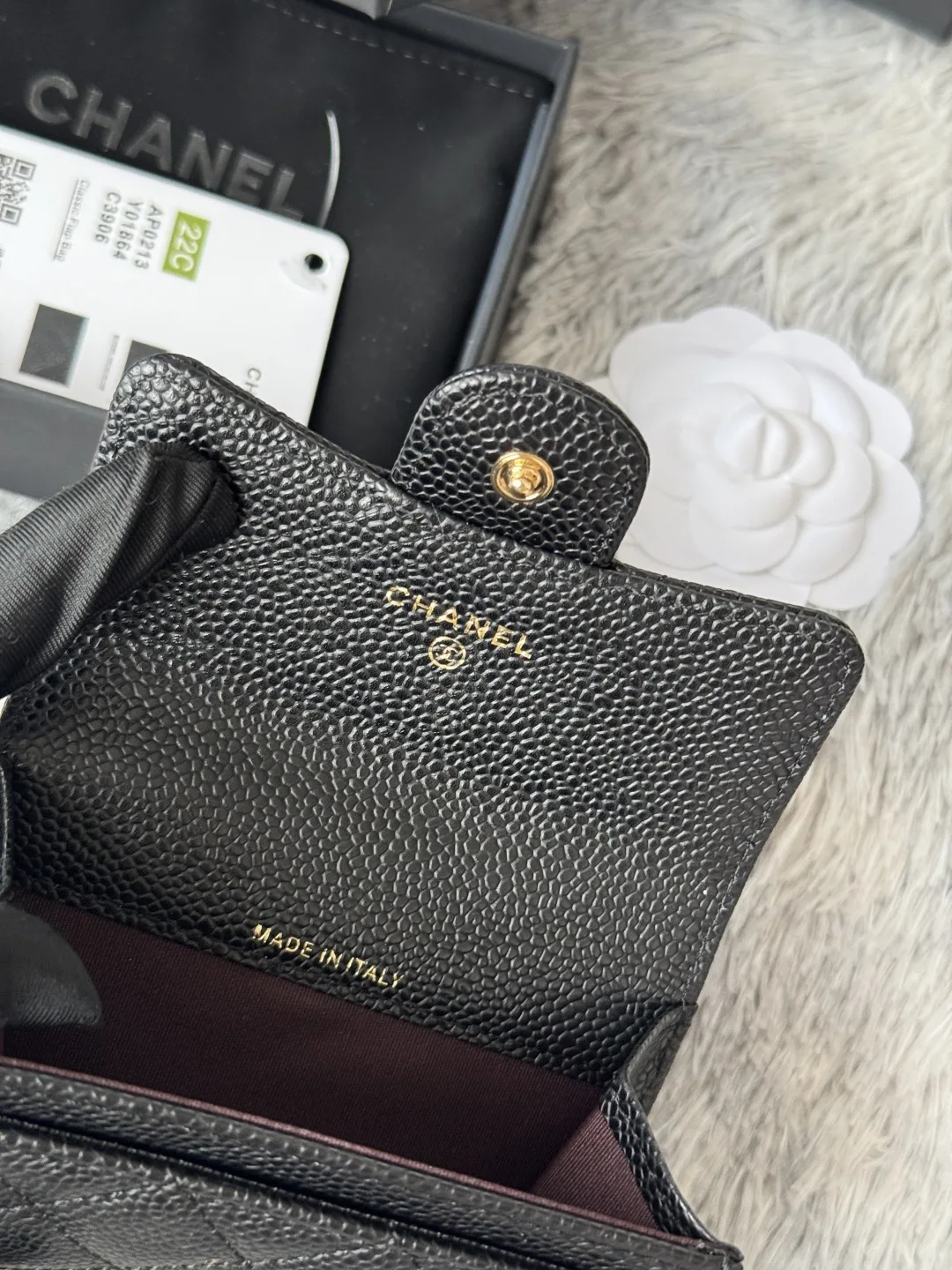 Chanel AP0214 Ball, Caviar, Large Ball Grain, CF Card Holder - Detail view 9