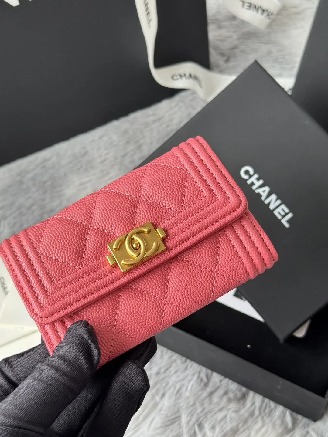 Chanel A80603 Leboy cardholder - Detail view 6