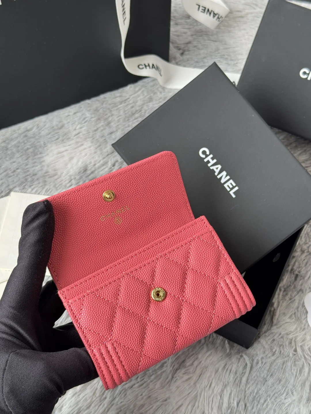 Chanel A80603 Leboy cardholder - Detail view 7