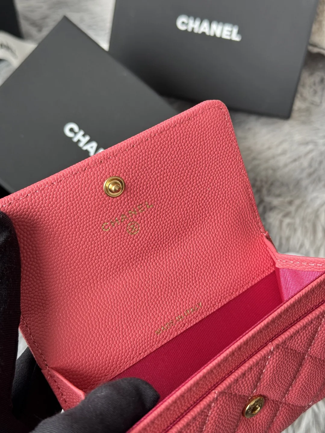 Chanel A80603 Leboy cardholder - Detail view 9