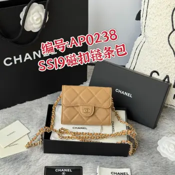 0238 SS19 磁扣链条包 小香链条小包