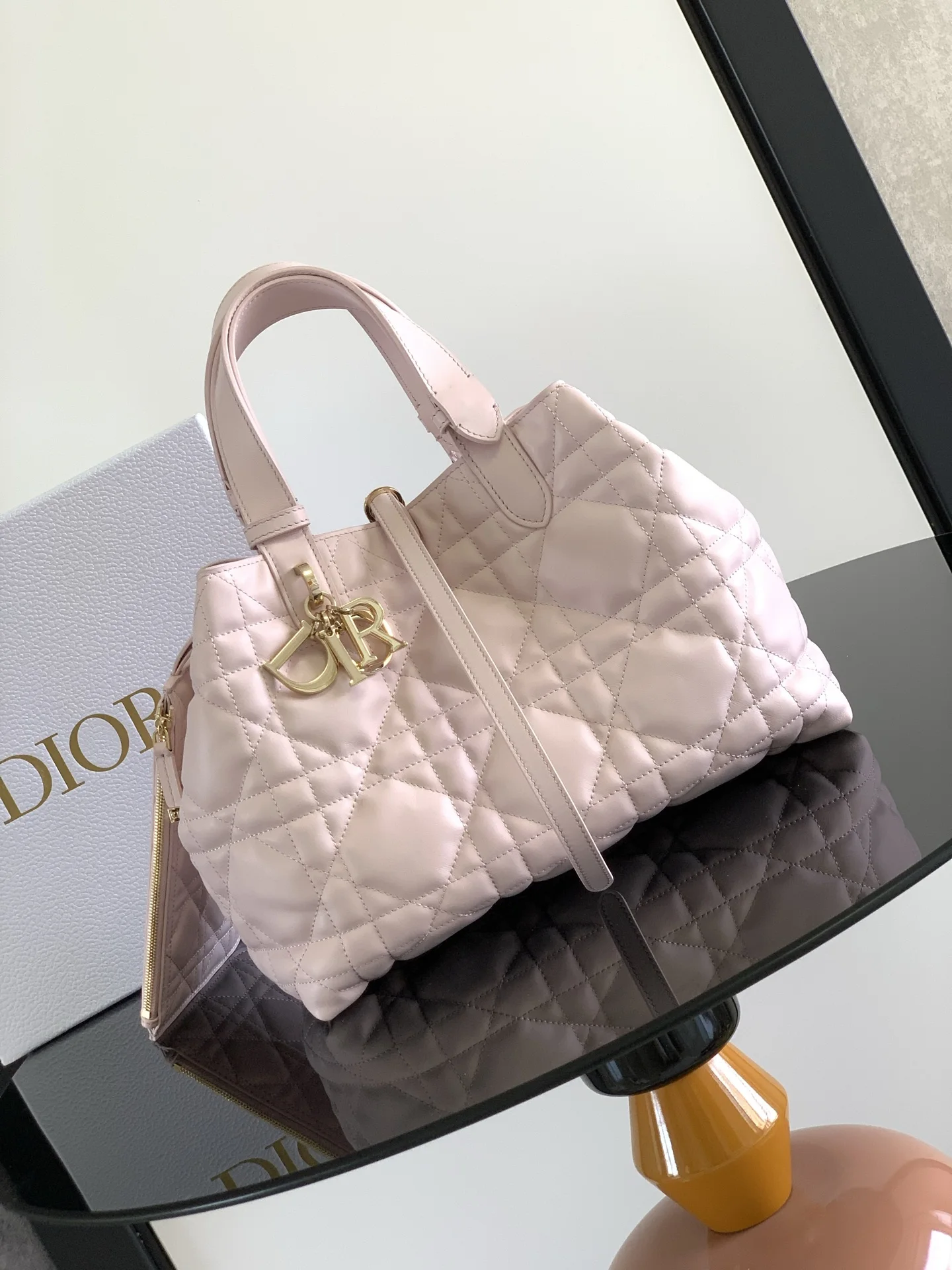 迪奥Toujours 手袋 中号 女士手提包 - 细节图 1
