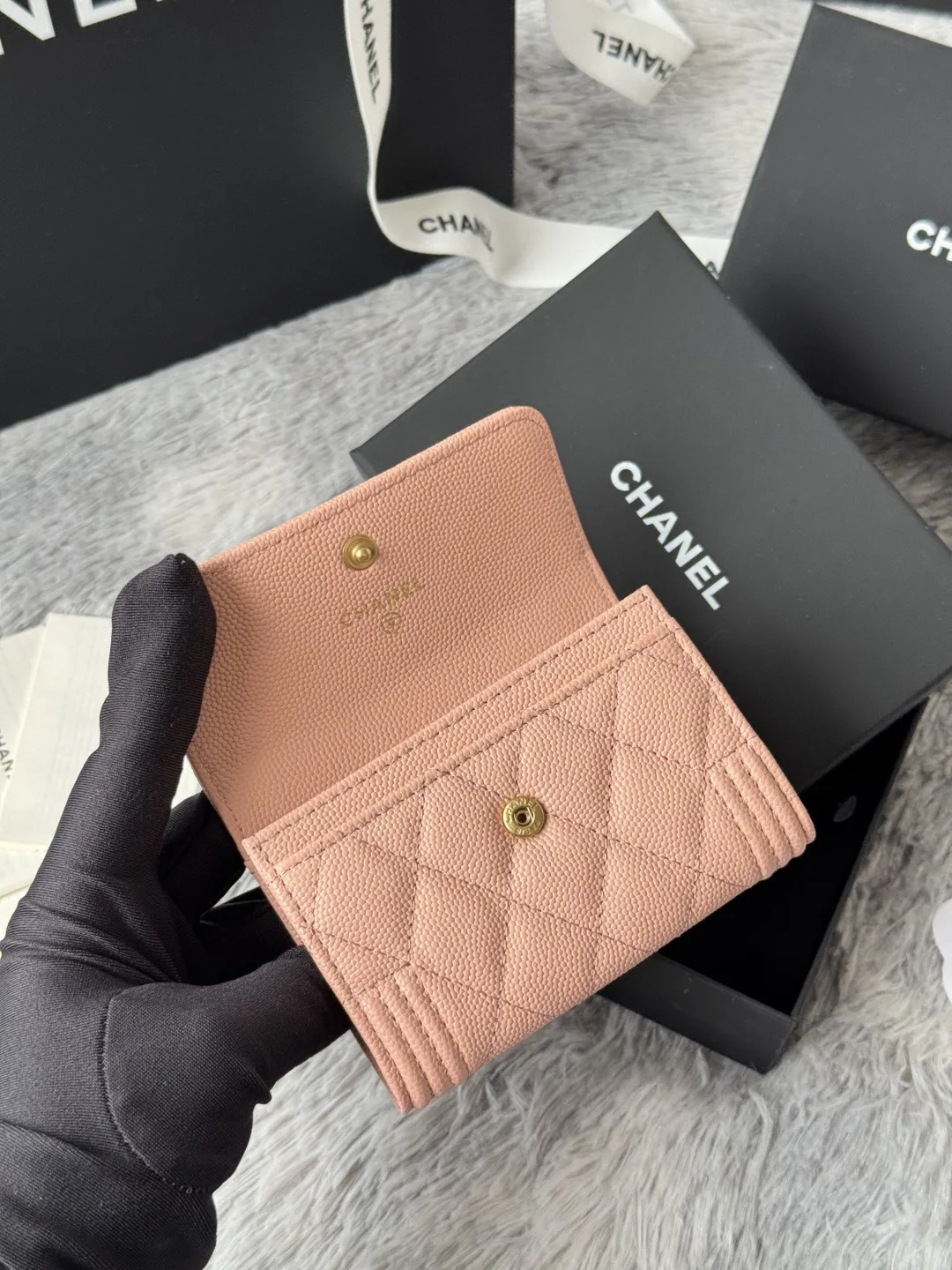 Chanel A80603 Leboy cardholder - Detail view 7