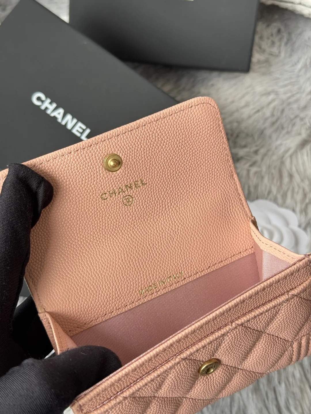 Chanel A80603 Leboy cardholder - Detail view 9