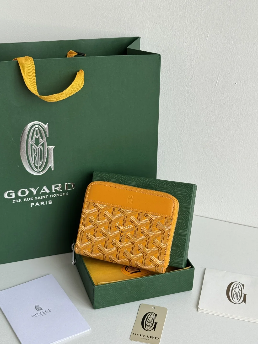 Goyard 3305 MATIGNON MINI ZIP CARD HOLDER - Detail view 1