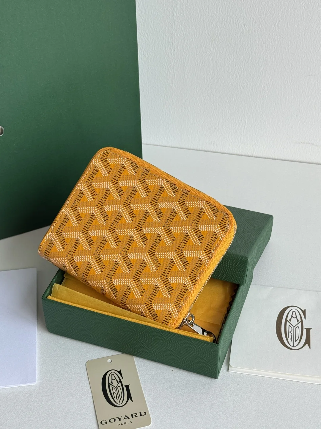 Goyard 3305 MATIGNON MINI ZIP CARD HOLDER - Detail view 3