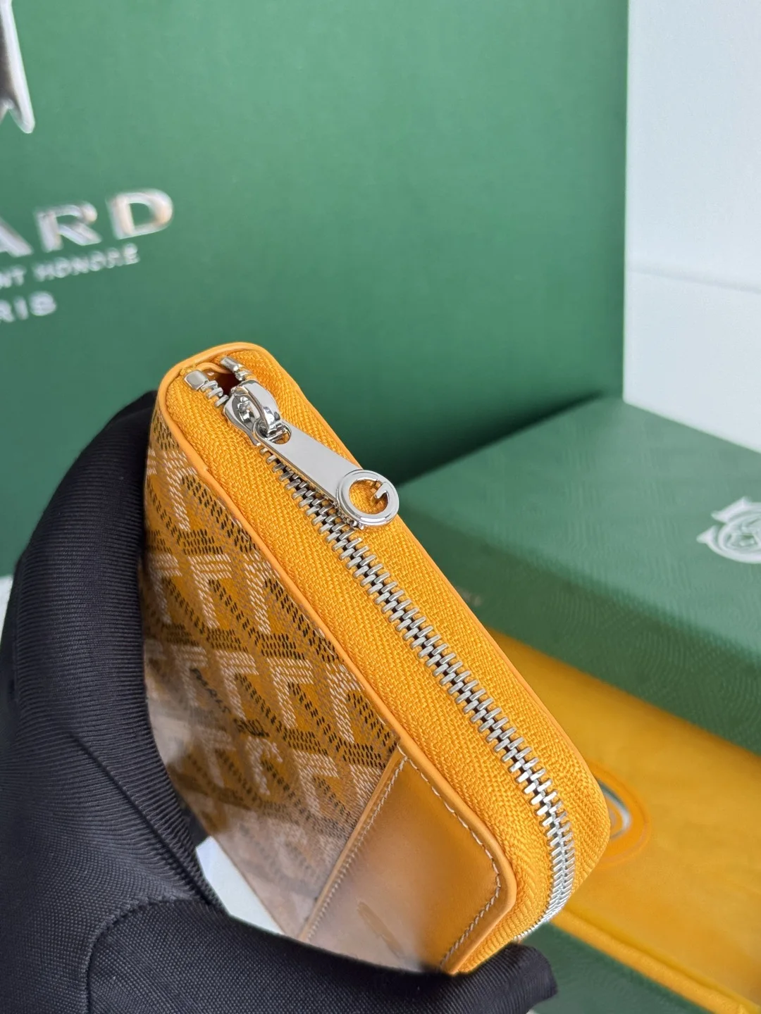 Goyard 3305 MATIGNON MINI ZIP CARD HOLDER - Detail view 6