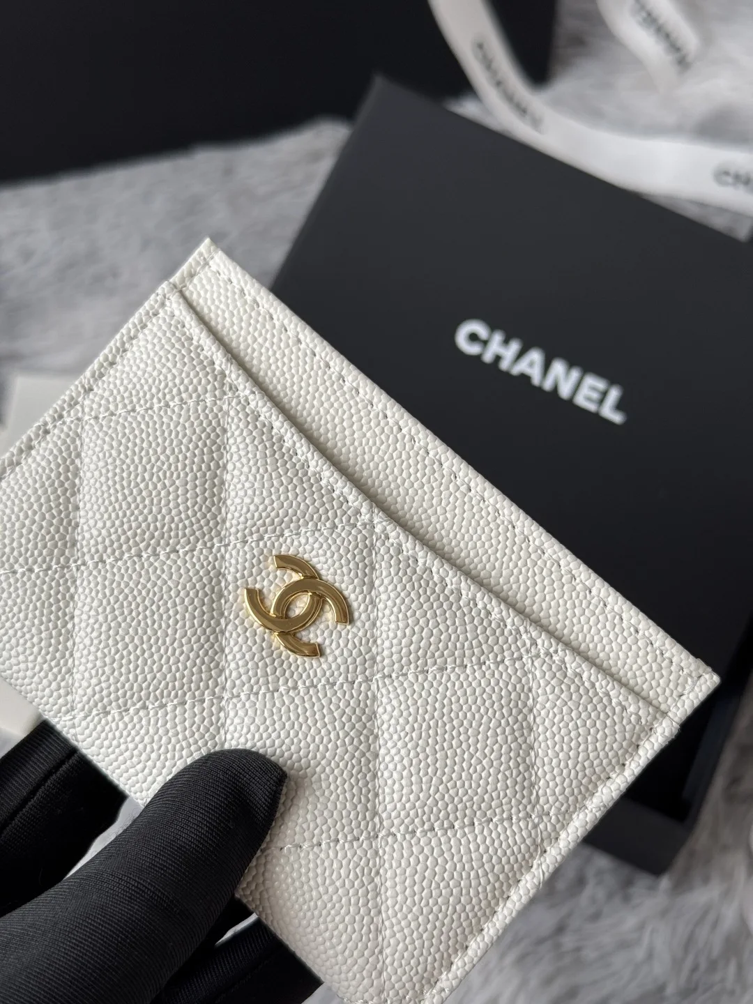Chanel AP0213 CF Card Case, Chip-style Card Holder - Detail view 6