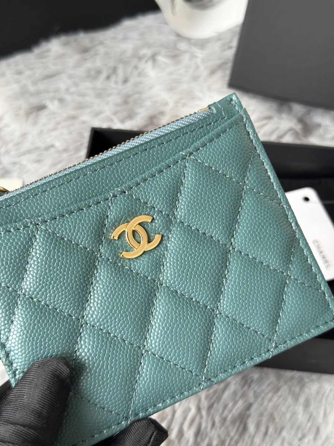Chanel A84105 Single Card Holder - Detail view 7