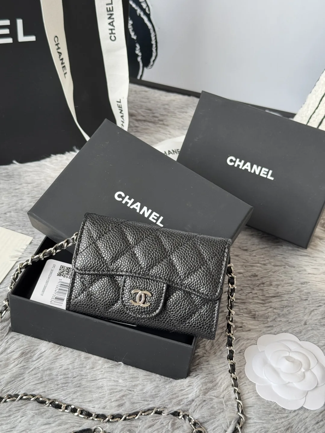 Chanel A81081 New Waist Bag Crossbody Coin Purse - Detail view 2
