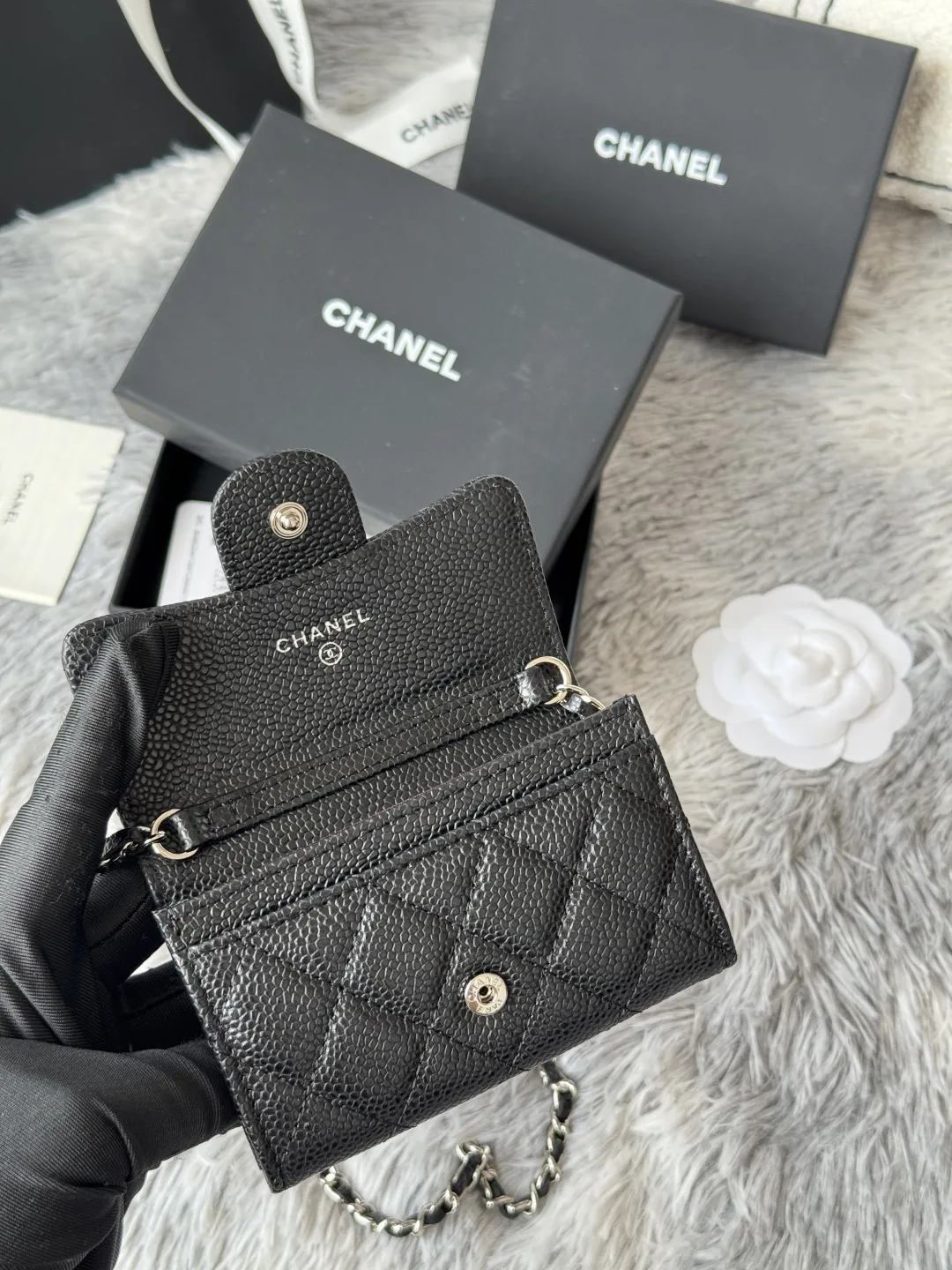 Chanel A81081 New Waist Bag Crossbody Coin Purse - Detail view 6