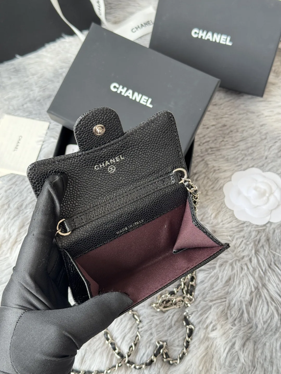 Chanel A81081 New Waist Bag Crossbody Coin Purse - Detail view 8