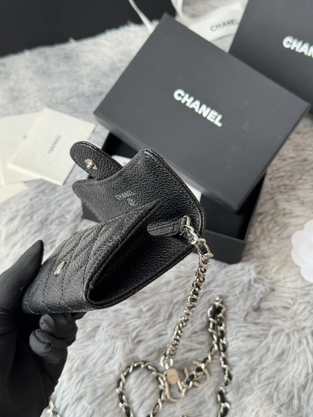 Chanel A81081 New Waist Bag Crossbody Coin Purse - Detail view 9