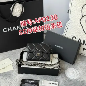 0238 SS19 磁扣链条包 小香链条小包