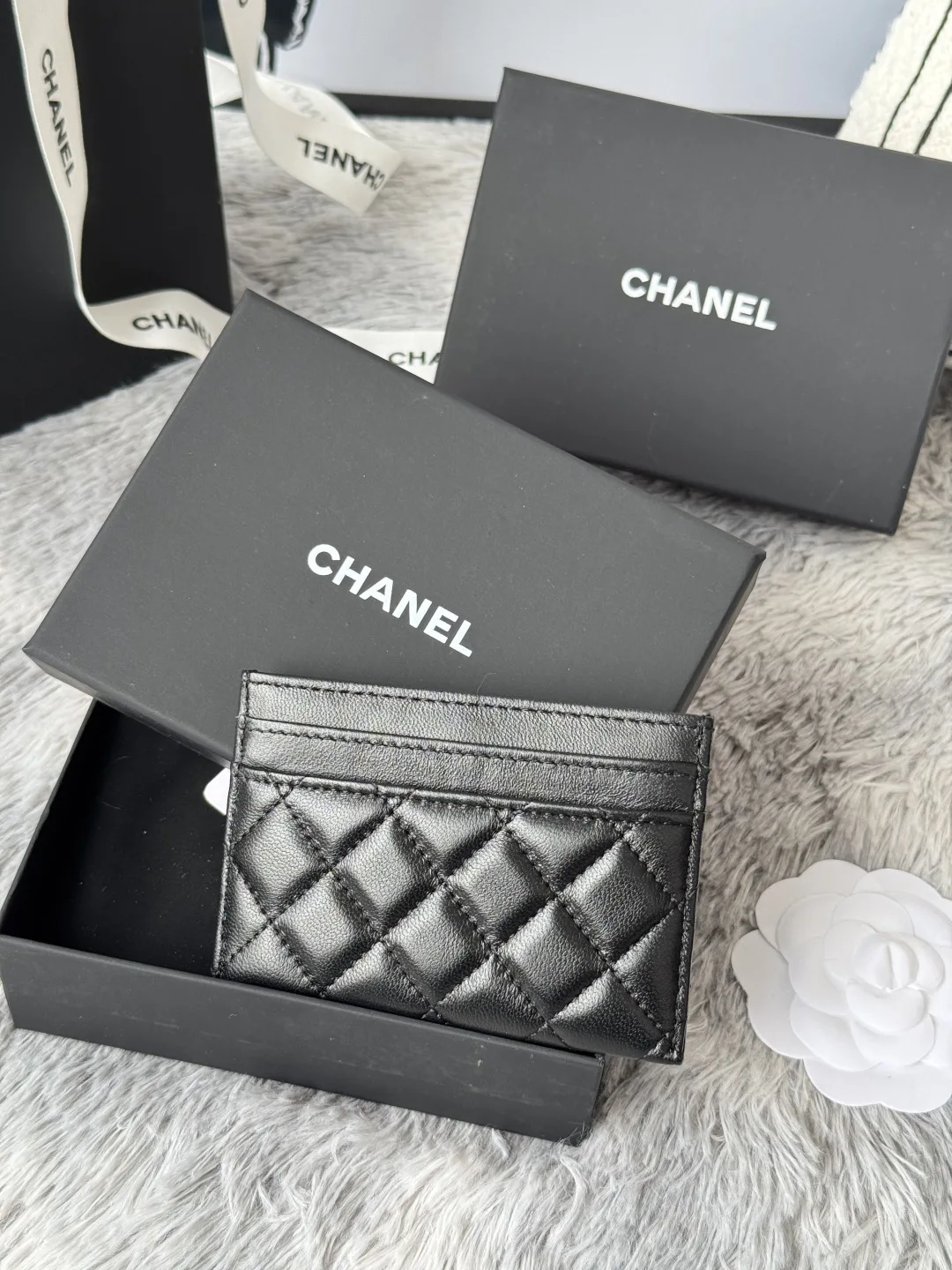 Chanel 84431 New Le Boy Cardholder - Detail view 3