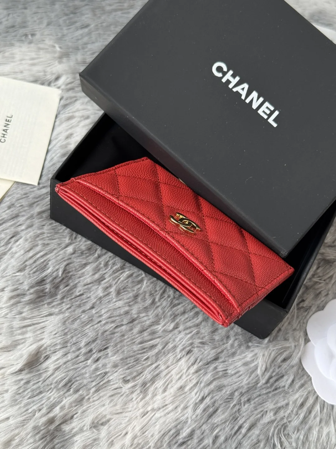 Chanel AP0213 CF Card Holder, Chip-Style Card Case - Detail view 4