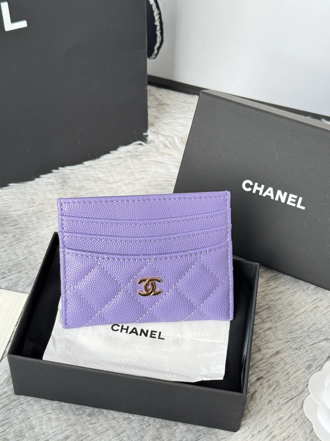 Chanel AP4472 2025 Cowhide Card Holder - Detail view 2