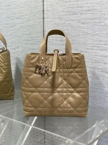 Caramel Toujours Vertical Medium Handbag