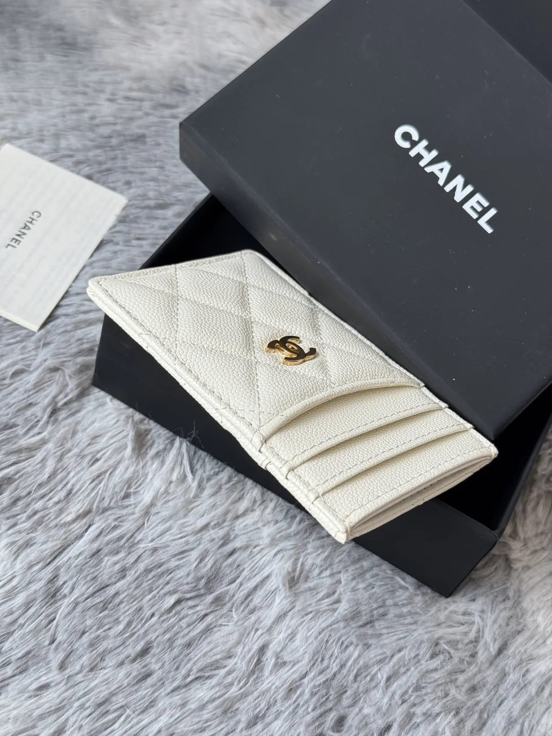 Chanel AP0223 Ultra Mini Lambskin Cardholder - Detail view 4