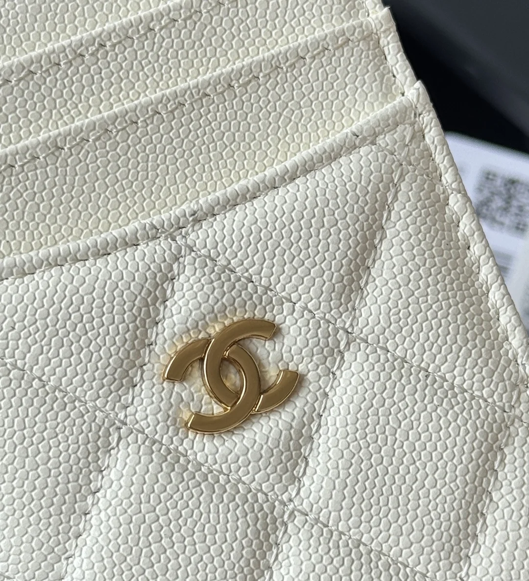Chanel AP0223 Ultra Mini Lambskin Cardholder - Detail view 6