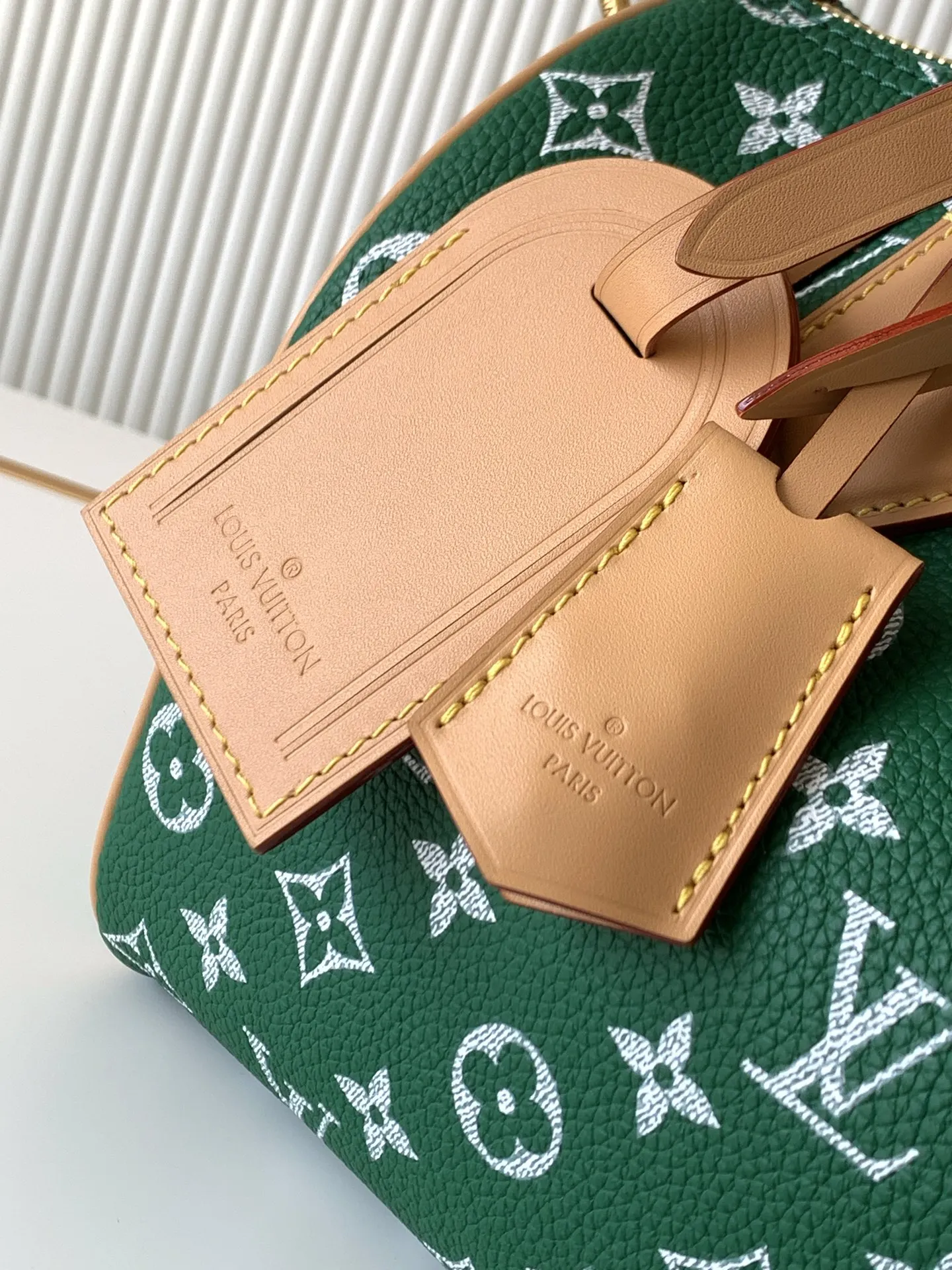 Louis Vuitton M24423 Green Speedy P9 Bandouliere 25 Bag - Detail view 5