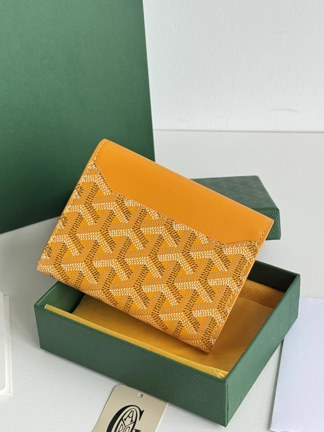 Goyard 3319 Saint-Gabriel Envelope Trifold Wallet - Detail view 3