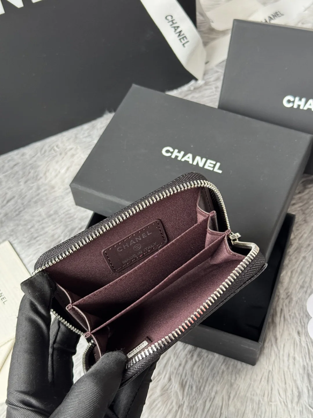 Chanel AP0216 zipped coin purse - Detail view 8